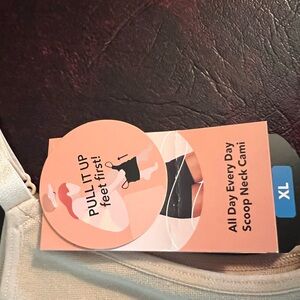 NWT Shapermint Cream Smoothing & Shaping Cami / Tank Top